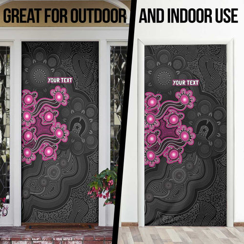 Personalised Sydney Sixers NAIDOC Week 2026 Door Cover Sea Turtles Aboriginal Art