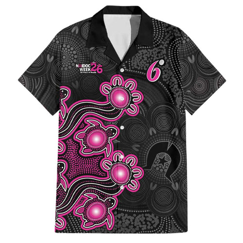 Personalised Sydney Sixers NAIDOC Week 2026 Family Matching Mermaid Dress and Hawaiian Shirt Sea Turtles Aboriginal Art