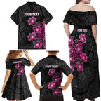 Personalised Sydney Sixers NAIDOC Week 2026 Family Matching Off Shoulder Maxi Dress and Hawaiian Shirt Sea Turtles Aboriginal Art