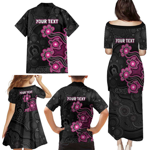Personalised Sydney Sixers NAIDOC Week 2026 Family Matching Puletasi and Hawaiian Shirt Sea Turtles Aboriginal Art