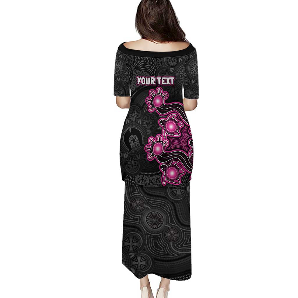 Personalised Sydney Sixers NAIDOC Week 2026 Family Matching Puletasi and Hawaiian Shirt Sea Turtles Aboriginal Art