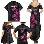 Personalised Sydney Sixers NAIDOC Week 2026 Family Matching Summer Maxi Dress and Hawaiian Shirt Sea Turtles Aboriginal Art