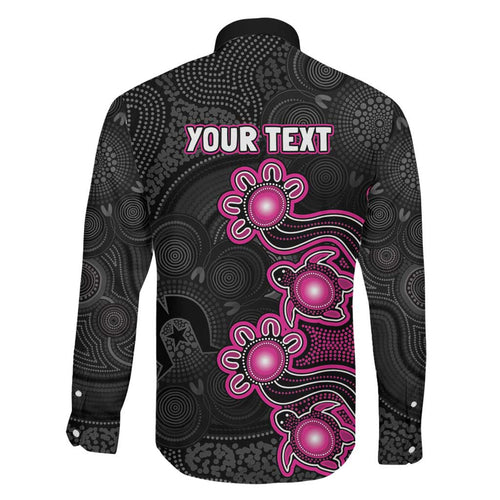 Personalised Sydney Sixers NAIDOC Week 2026 Family Matching Summer Maxi Dress and Hawaiian Shirt Sea Turtles Aboriginal Art