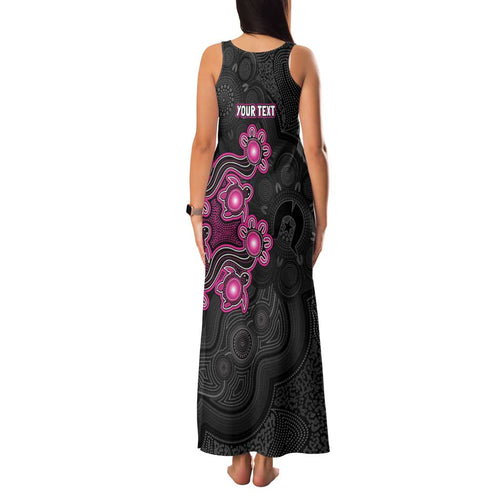 Personalised Sydney Sixers NAIDOC Week 2026 Family Matching Tank Maxi Dress and Hawaiian Shirt Sea Turtles Aboriginal Art