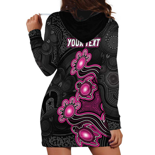 Personalised Sydney Sixers NAIDOC Week 2026 Hoodie Dress Sea Turtles Aboriginal Art