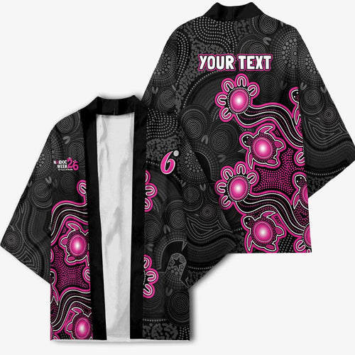 Personalised Sydney Sixers NAIDOC Week 2026 Kimono Sea Turtles Aboriginal Art