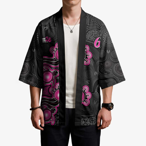 Personalised Sydney Sixers NAIDOC Week 2026 Kimono Sea Turtles Aboriginal Art