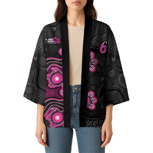 Personalised Sydney Sixers NAIDOC Week 2026 Kimono Sea Turtles Aboriginal Art