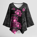 Personalised Sydney Sixers NAIDOC Week 2026 Kimono Sleeve Blouse Sea Turtles Aboriginal Art