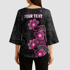 Personalised Sydney Sixers NAIDOC Week 2026 Kimono Sleeve Blouse Sea Turtles Aboriginal Art