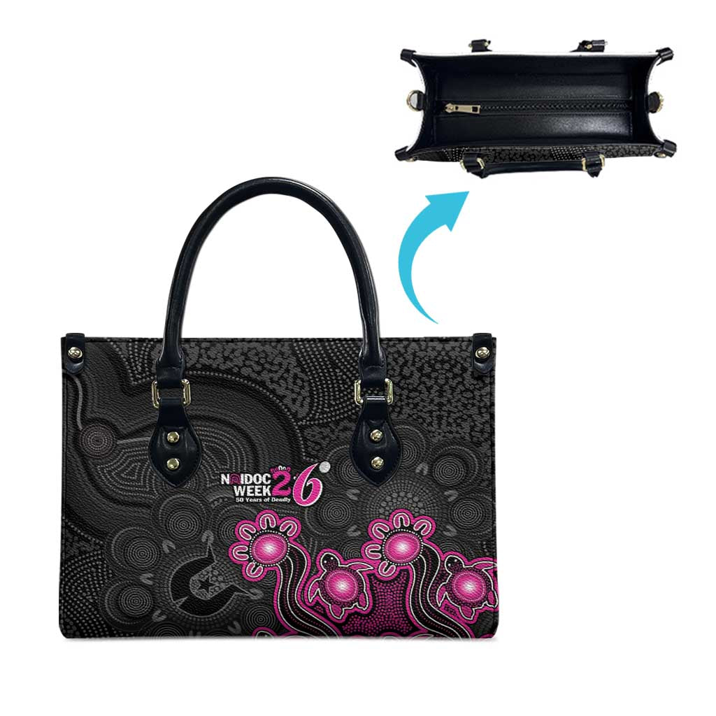 Sydney Sixers NAIDOC Week 2026 Leather Bag Sea Turtles Aboriginal Art