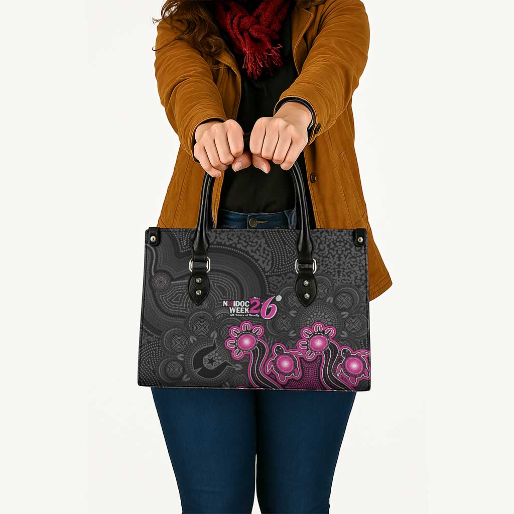 Sydney Sixers NAIDOC Week 2026 Leather Bag Sea Turtles Aboriginal Art