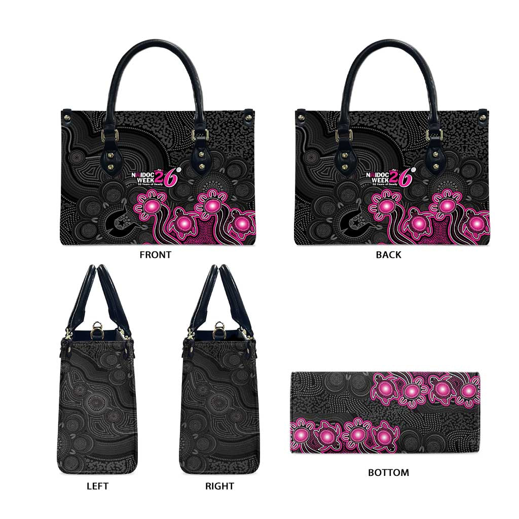 Sydney Sixers NAIDOC Week 2026 Leather Bag Sea Turtles Aboriginal Art