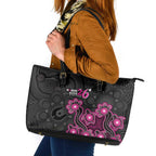 Sydney Sixers NAIDOC Week 2026 Leather Tote Bag Sea Turtles Aboriginal Art