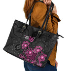 Sydney Sixers NAIDOC Week 2026 Leather Tote Bag Sea Turtles Aboriginal Art