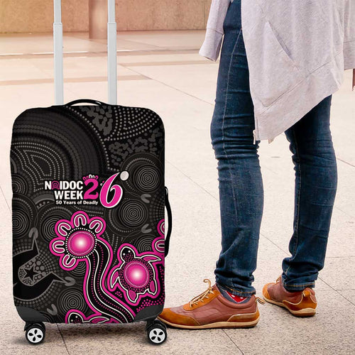 Sydney Sixers NAIDOC Week 2026 Luggage Cover Sea Turtles Aboriginal Art