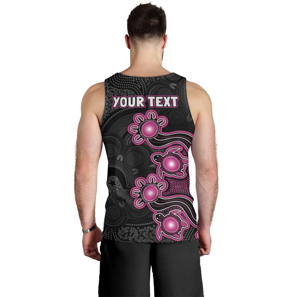 Personalised Sydney Sixers NAIDOC Week 2026 Men Tank Top Sea Turtles Aboriginal Art