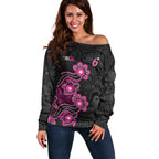Personalised Sydney Sixers NAIDOC Week 2026 Off Shoulder Sweater Sea Turtles Aboriginal Art