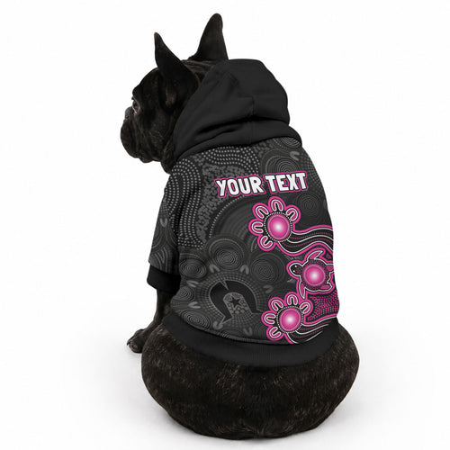 Personalised Sydney Sixers NAIDOC Week 2026 Pet Hoodie Sea Turtles Aboriginal Art