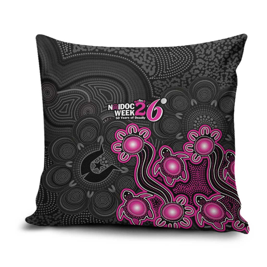 Sydney Sixers NAIDOC Week 2026 Pillow Cover Sea Turtles Aboriginal Art