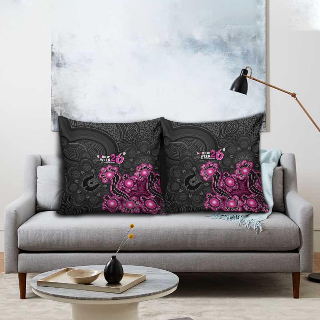 Sydney Sixers NAIDOC Week 2026 Pillow Cover Sea Turtles Aboriginal Art