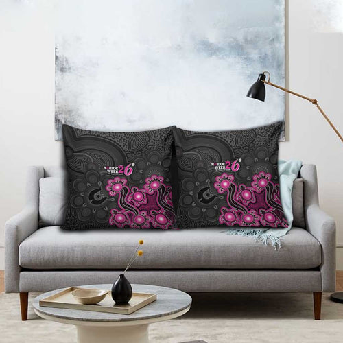 Sydney Sixers NAIDOC Week 2026 Pillow Cover Sea Turtles Aboriginal Art