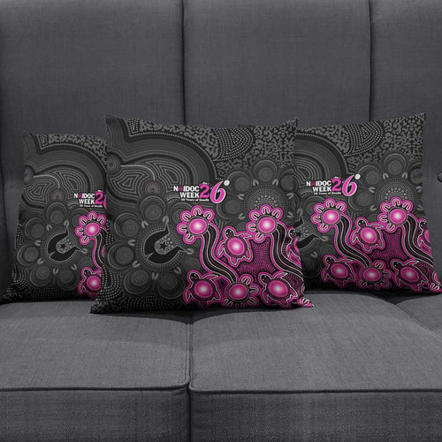 Sydney Sixers NAIDOC Week 2026 Pillow Cover Sea Turtles Aboriginal Art