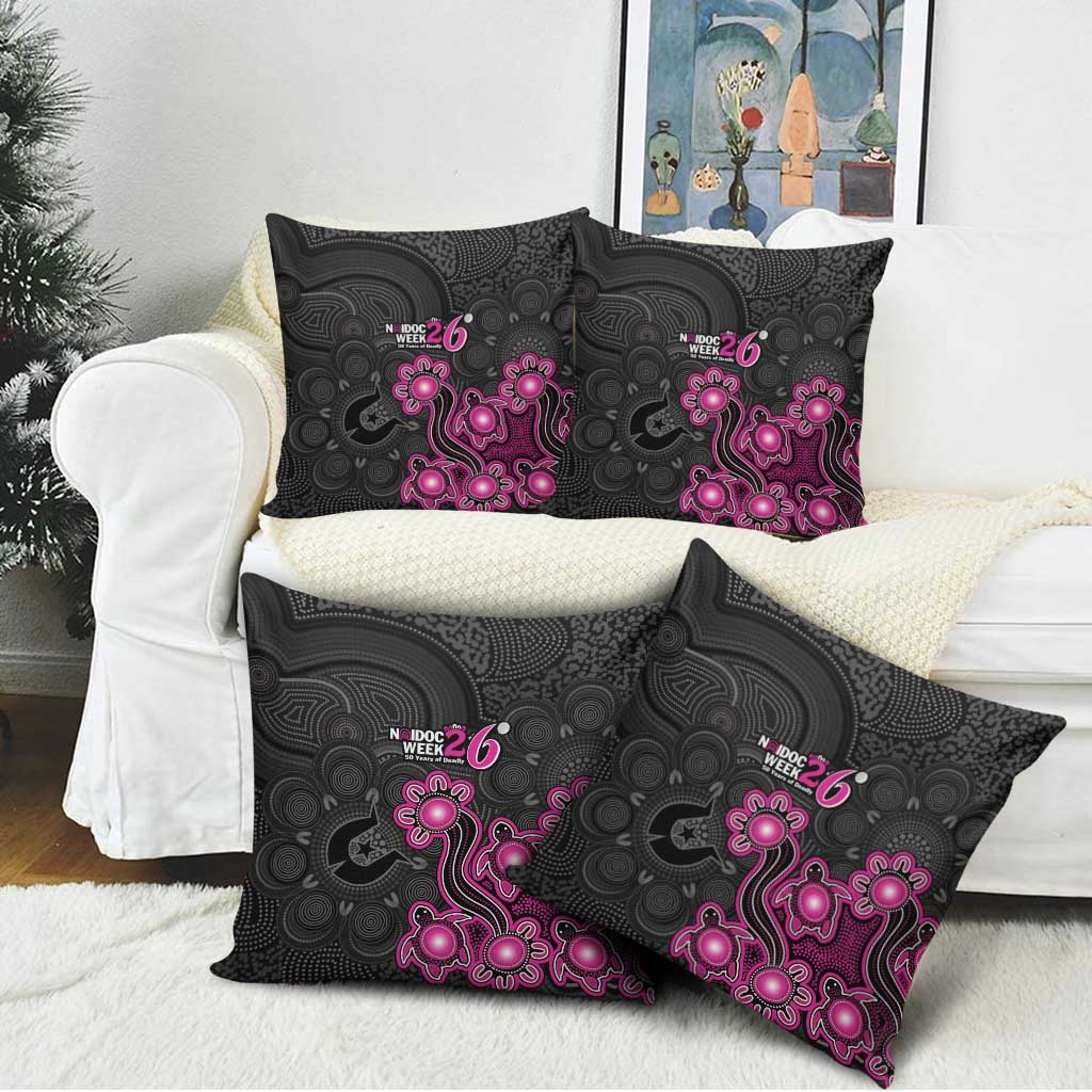 Sydney Sixers NAIDOC Week 2026 Pillow Cover Sea Turtles Aboriginal Art