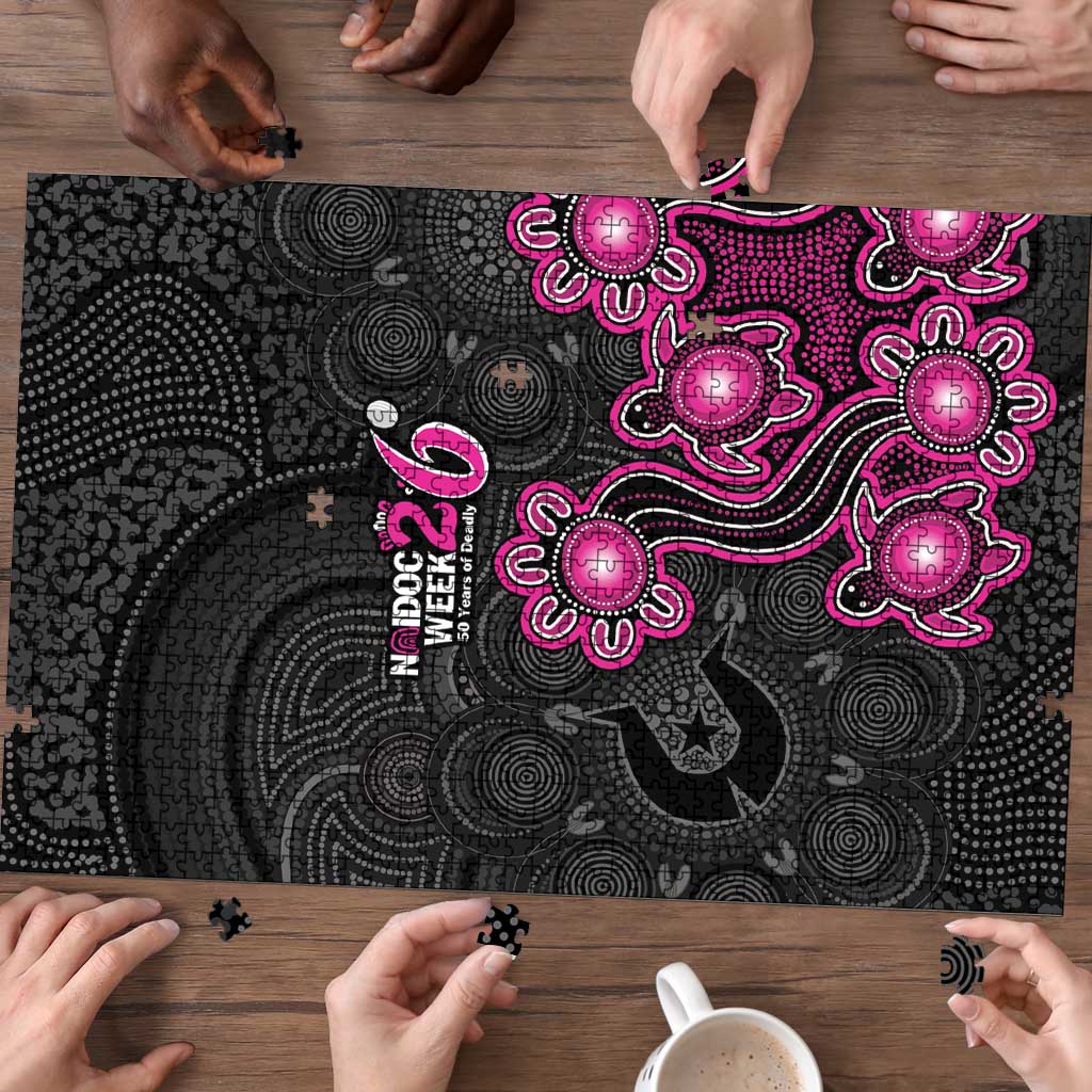 Sydney Sixers NAIDOC Week 2026 Puzzle Sea Turtles Aboriginal Art