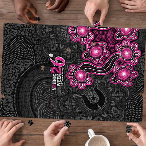 Sydney Sixers NAIDOC Week 2026 Puzzle Sea Turtles Aboriginal Art