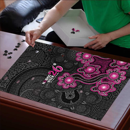 Sydney Sixers NAIDOC Week 2026 Puzzle Sea Turtles Aboriginal Art