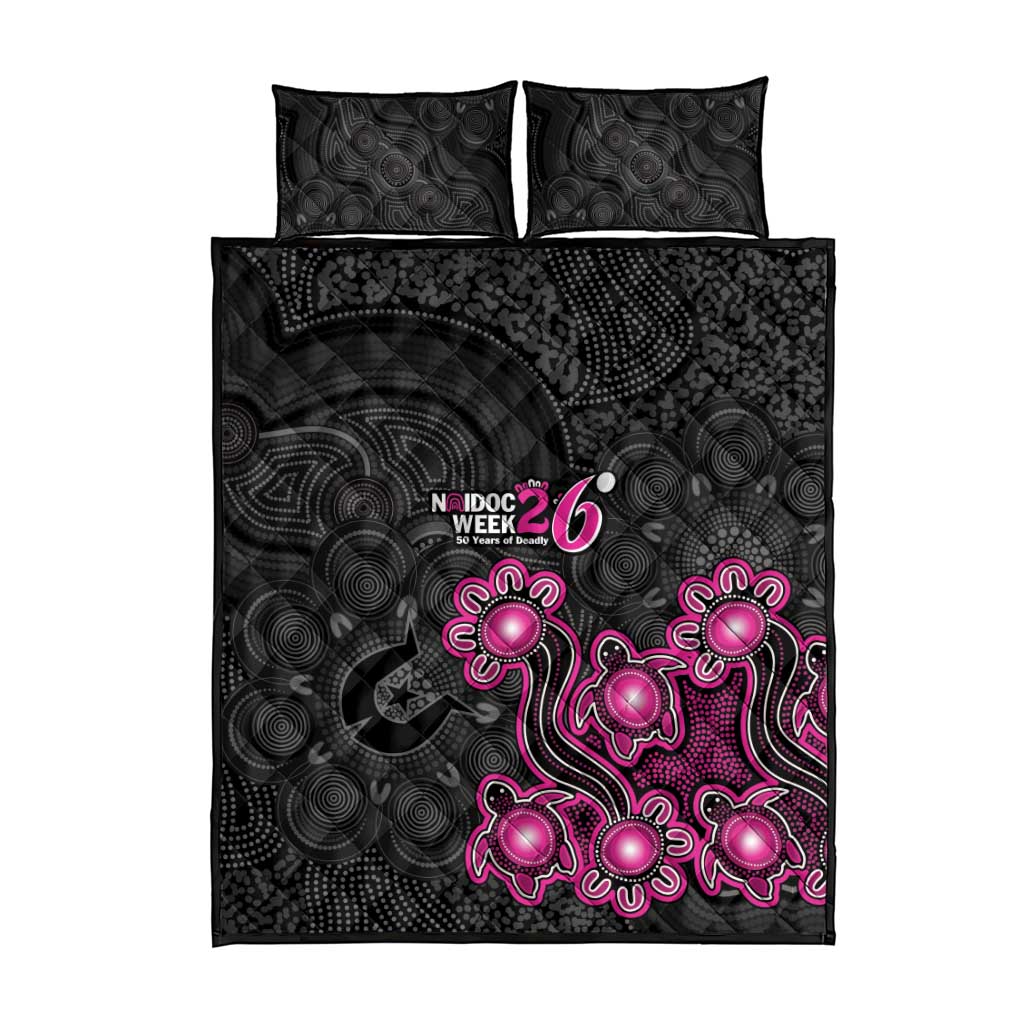 Sydney Sixers NAIDOC Week 2026 Quilt Bed Set Sea Turtles Aboriginal Art