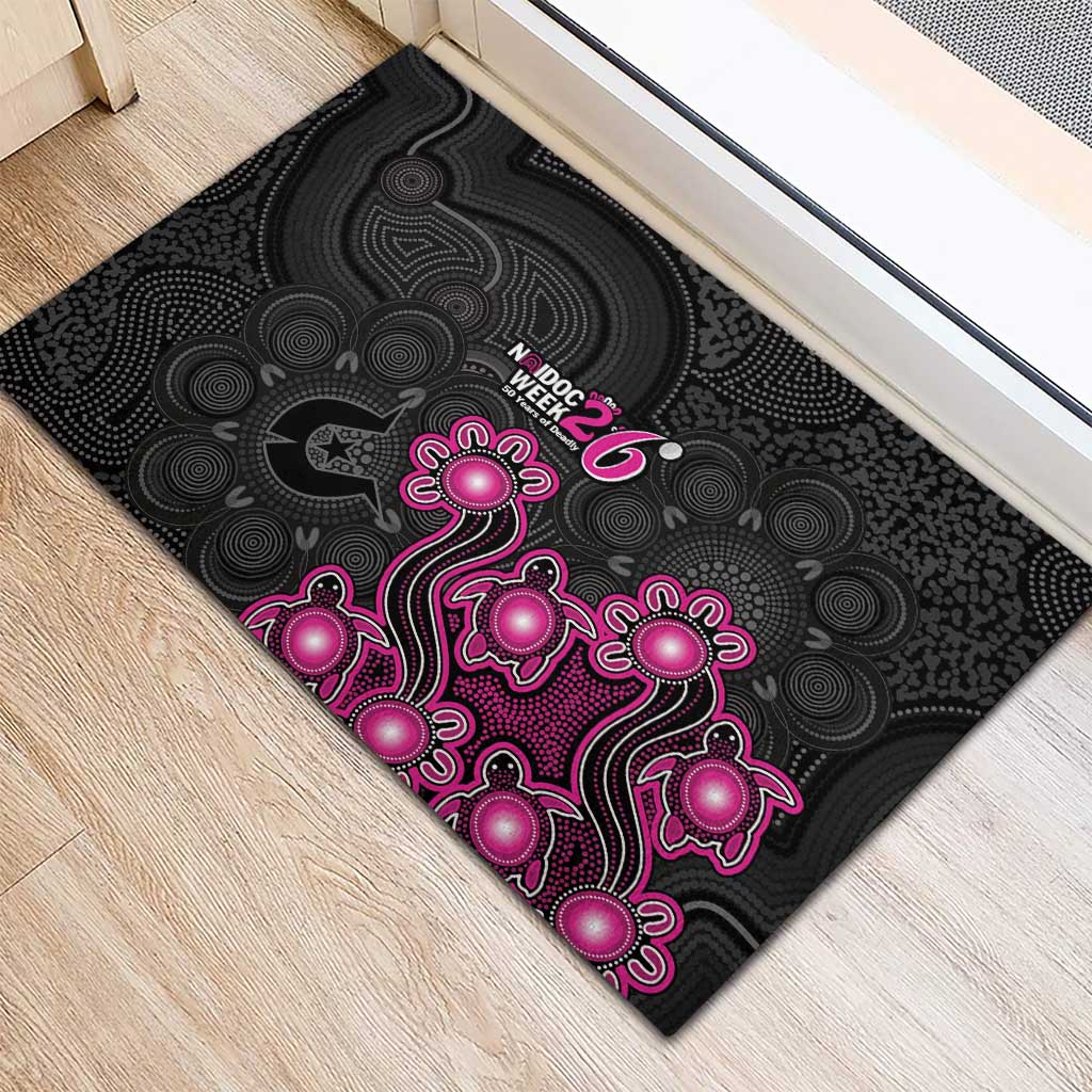 Sydney Sixers NAIDOC Week 2026 Rubber Doormat Sea Turtles Aboriginal Art
