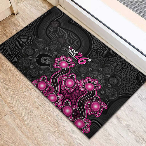 Sydney Sixers NAIDOC Week 2026 Rubber Doormat Sea Turtles Aboriginal Art