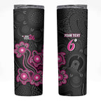Personalised Sydney Sixers NAIDOC Week 2026 Skinny Tumbler Sea Turtles Aboriginal Art