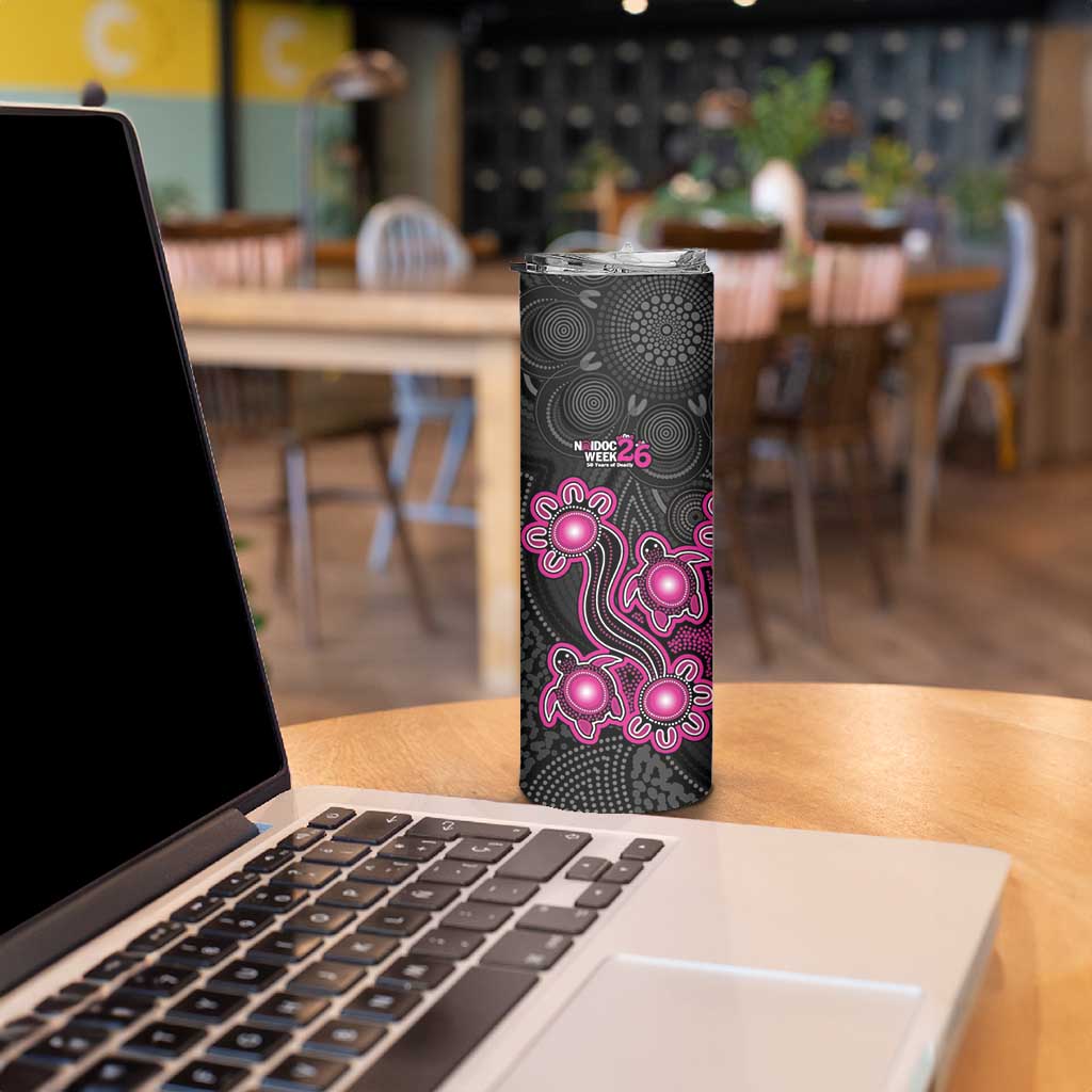 Personalised Sydney Sixers NAIDOC Week 2026 Skinny Tumbler Sea Turtles Aboriginal Art