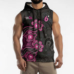 Personalised Sydney Sixers NAIDOC Week 2026 Sleeveless Zip Hoodie Sea Turtles Aboriginal Art