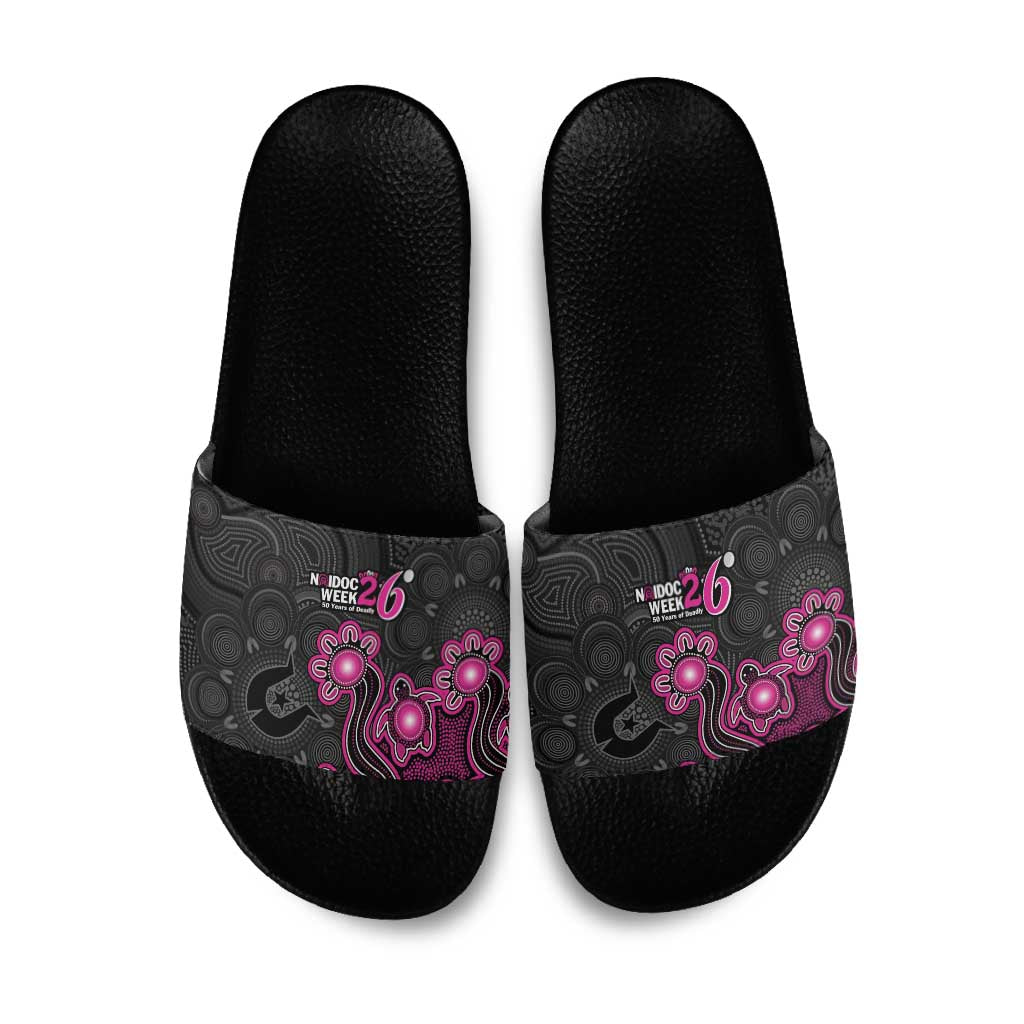 Sydney Sixers NAIDOC Week 2026 Slide Sandals Sea Turtles Aboriginal Art