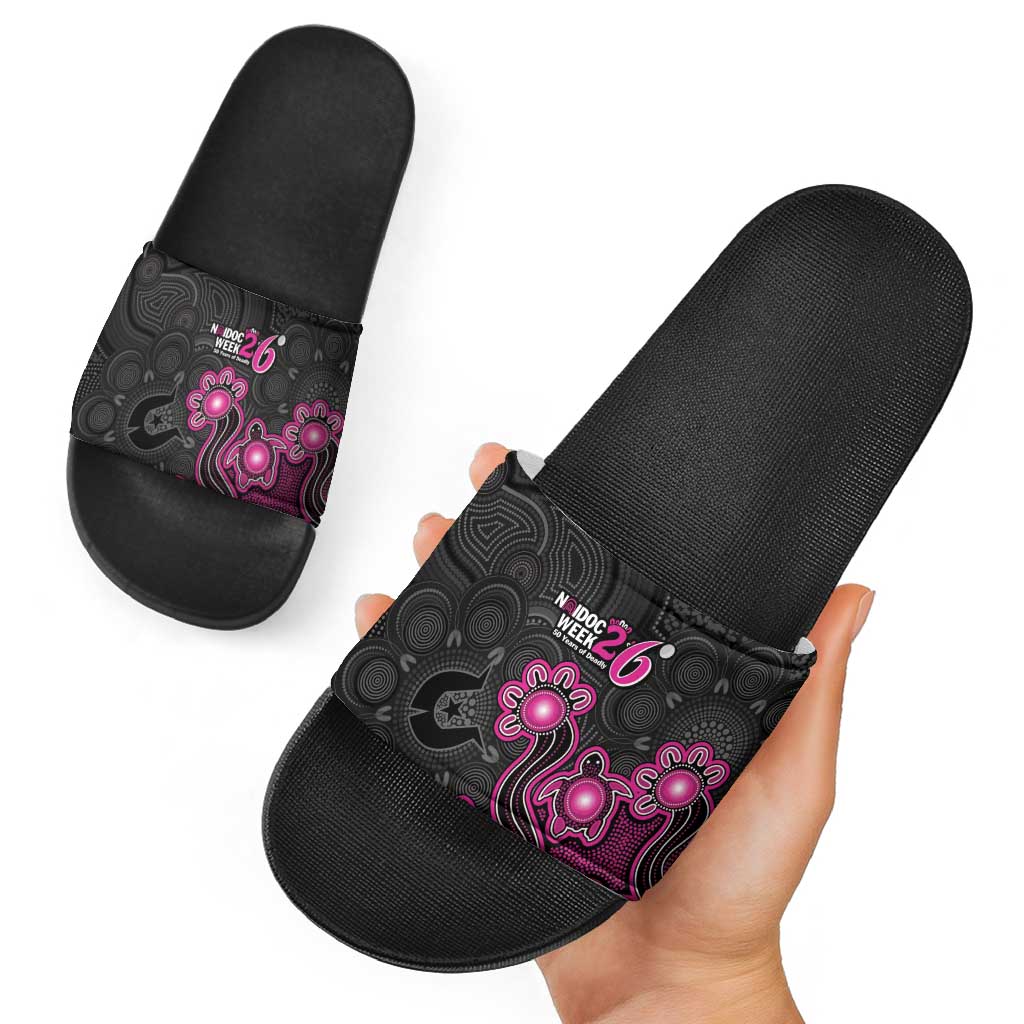Sydney Sixers NAIDOC Week 2026 Slide Sandals Sea Turtles Aboriginal Art