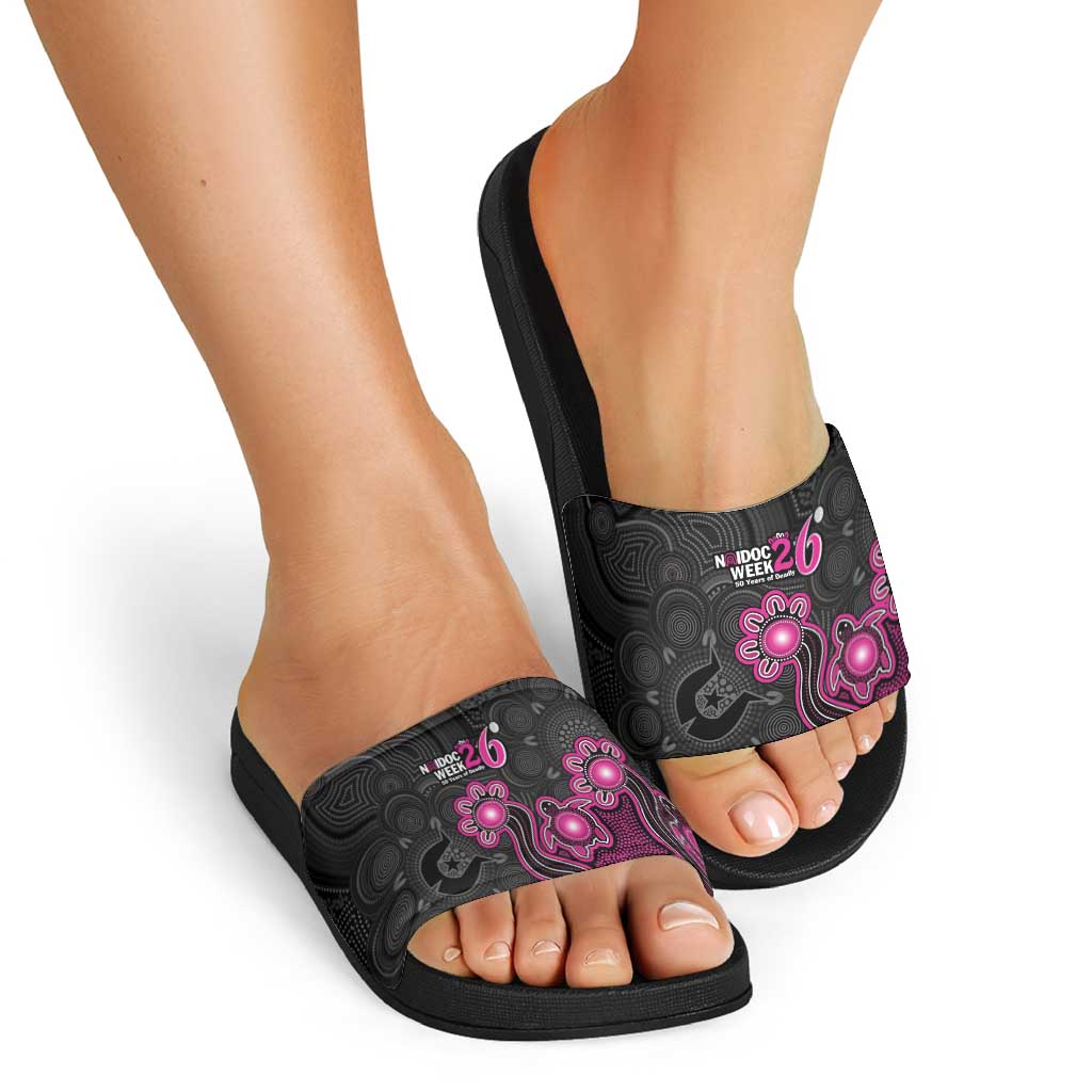Sydney Sixers NAIDOC Week 2026 Slide Sandals Sea Turtles Aboriginal Art