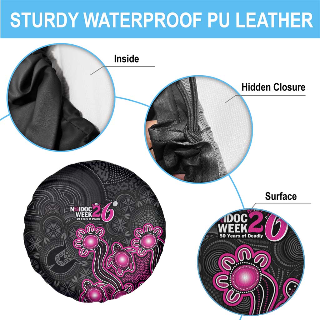 Sydney Sixers NAIDOC Week 2026 Spare Tire Cover Sea Turtles Aboriginal Art