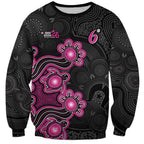 Personalised Sydney Sixers NAIDOC Week 2026 Sweatshirt Sea Turtles Aboriginal Art
