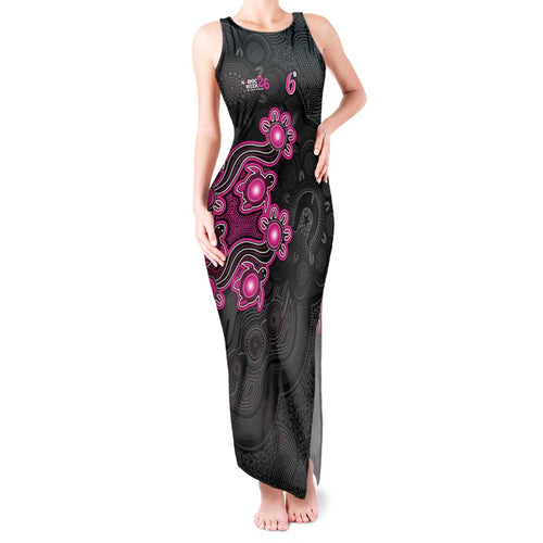 Personalised Sydney Sixers NAIDOC Week 2026 Tank Maxi Dress Sea Turtles Aboriginal Art