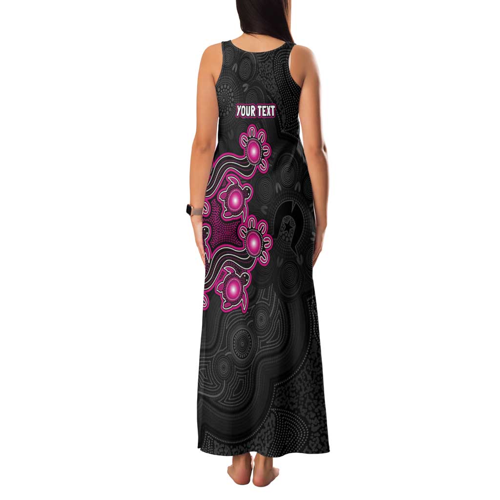 Personalised Sydney Sixers NAIDOC Week 2026 Tank Maxi Dress Sea Turtles Aboriginal Art