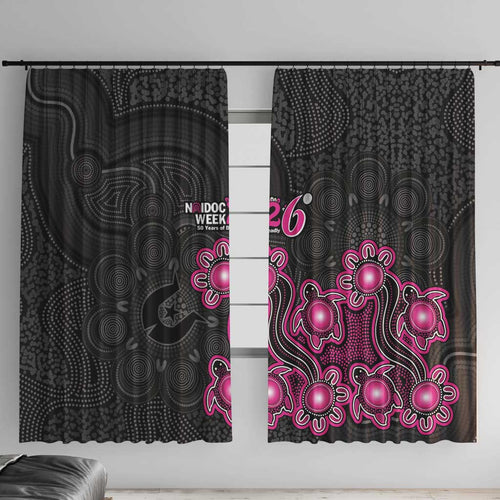 Sydney Sixers NAIDOC Week 2026 Window Curtain Sea Turtles Aboriginal Art