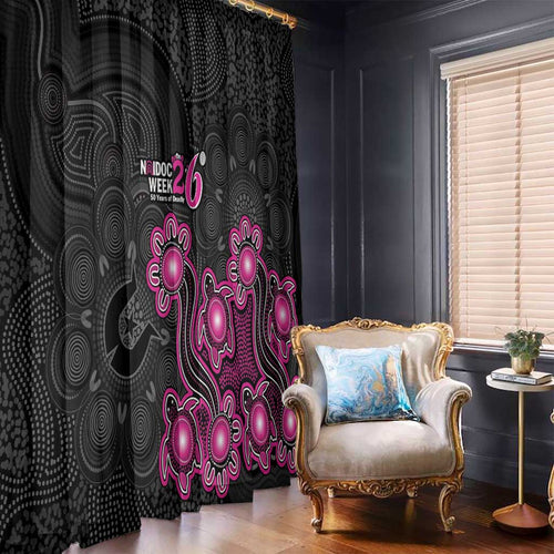 Sydney Sixers NAIDOC Week 2026 Window Curtain Sea Turtles Aboriginal Art