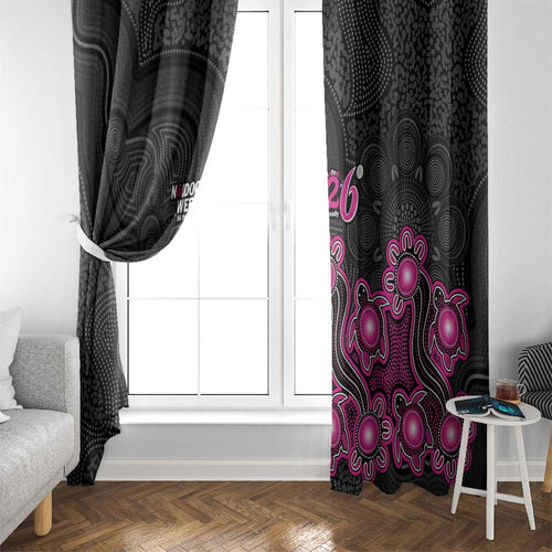 Sydney Sixers NAIDOC Week 2026 Window Curtain Sea Turtles Aboriginal Art