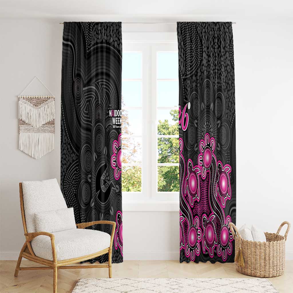 Sydney Sixers NAIDOC Week 2026 Window Curtain Sea Turtles Aboriginal Art