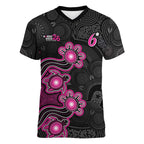 Personalised Sydney Sixers NAIDOC Week 2026 Women V-Neck T-Shirt Sea Turtles Aboriginal Art