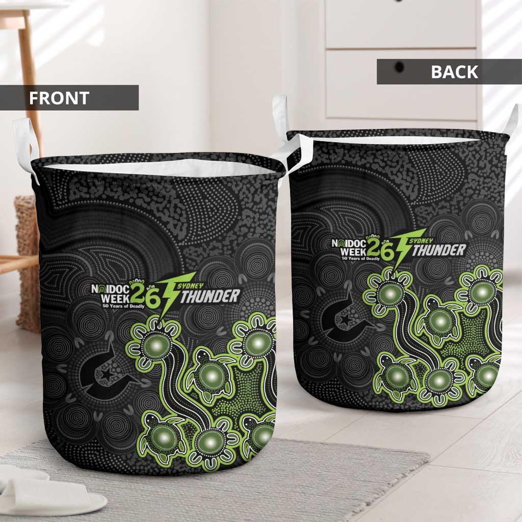 Sydney Thunder NAIDOC Week 2026 Laundry Basket Sea Turtles Aboriginal Art